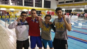 La staffetta Junior della Power Team Messina