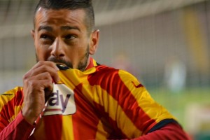 Lepore del Lecce, a segno per l'1-0