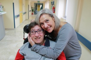 Angela Ruggero e il figlio Simone