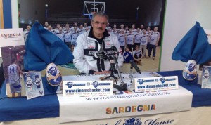 Meo Sacchetti (Sassari) in conferenza stampa