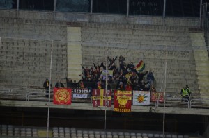 Tifosi del Messina a Foggia