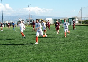 La festa dopo il gol dell'1-0