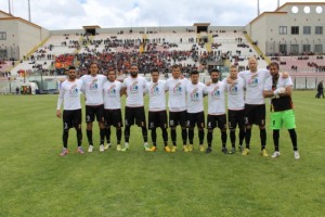 Il Messina in campo contro il Martina