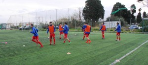 Un allenamento del Città di Messina