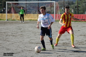 Ruggeri e Masi in una fase di gioco