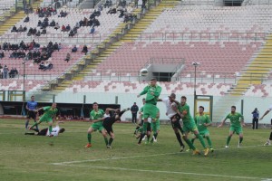 Una mischia in area del Melfi