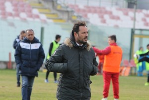 Ferrigno lascia il campo a fine gara