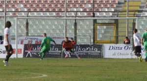 Berardi battuto sul rigore di Caturano