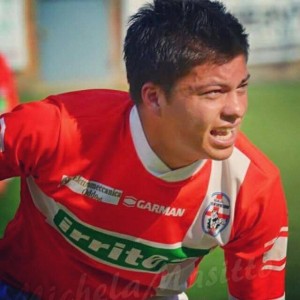 Maximiliano Lucarelli, autore del gol-promozione