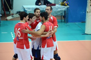 I giocatori della Pallavolo Messina 2014-15