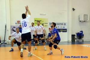 La ricezione del Volley Brolo