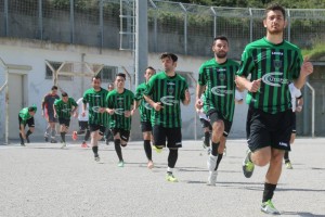 Squadre in campo al "Marullo" di Bisconte