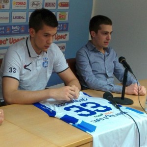 Emir Sulejmanovic e il DS Giuseppe Sindoni