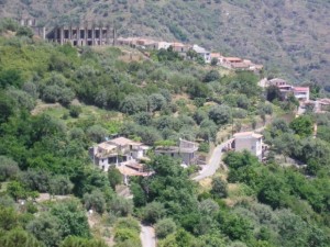 L'area dove sorgerà il Palsport di Savoca