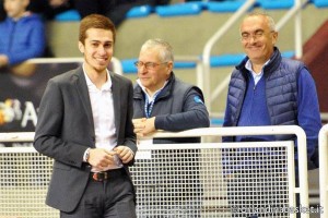 Il patron Enzo Sindoni e il Ds Giuseppe