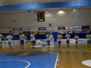 I giocatori della Nuova Agatirno Capo d'Orlando