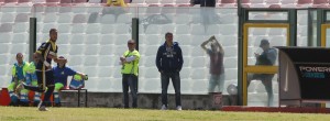 Agenore Maurizi in panchina