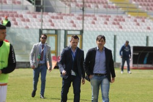 Di Costanzo esce dal campo (foto Furrer)