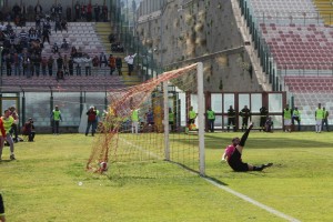 Giordano battuto sul tiro di Corona (foto Furrer)