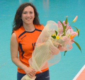 Omaggio floreale a Caterina Barbera