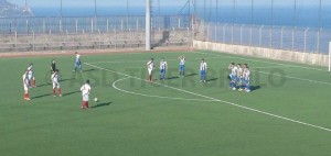 Una fase del match