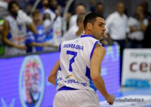 Il capitano dell'Orlandina Matteo Soragna