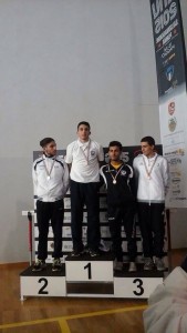 Il podio del karate