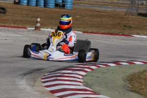 Andrea Campagna in azione a Triscina