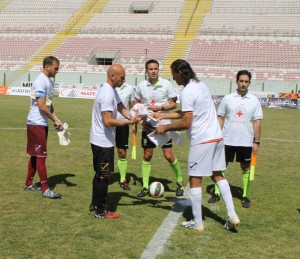 I capitani a centrocampo