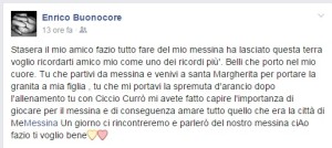 Il messaggio postato da Enrico Buonocore
