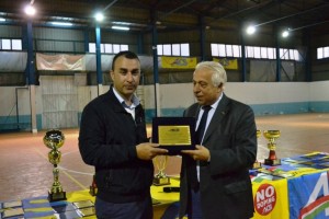 Lillo Margareci premia Alessandro Cacciotto