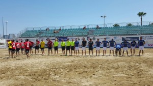 Ingresso in campo delle squadre
