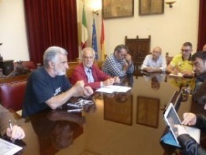 Un momento della conferenza stampa