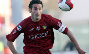 Nicola Amoruso con la maglia della Reggina