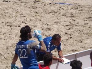 Il Villafranca durante un time out