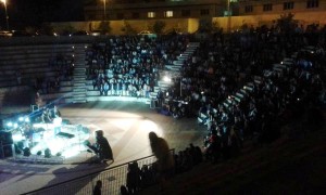 I presenti all'anfiteatro del Cus Unime