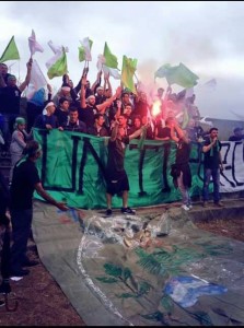 La tifoseria biancoverde