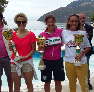 2° Aeolian Triathlon, Premiazione Femminile