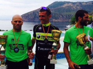2° Aeolian Triathlon,  Sapienza, Boni e Barone