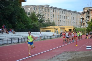 Una fase dei 5000 metri