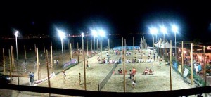 Gli impianti del Lido Sea's Sport, teatro della seconda edizione del Contesse Summer Cup