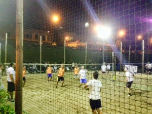 Contesse Summer Cup, una fase del torneo di FootVolley