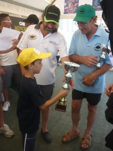 Un momento della premiazione