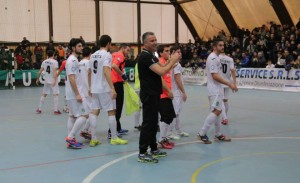 Rinaldi festeggia dopo un successo con l'Augusta