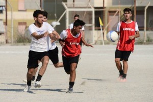 Il Camaro in allenamento