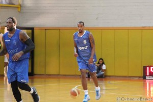 I lunghi paladini Bowers (in palleggio) e Oriakhi