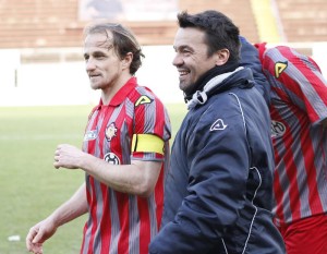 Baiocco in versione capitano della Cremonese