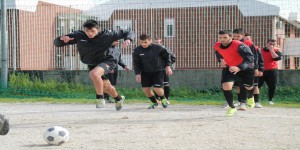 Il Camaro in allenamento