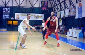 Cusenza in azione con la maglia dell'Acireale (Foto Martina Badami)