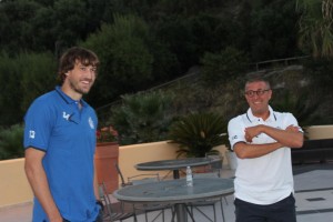 Griccioli e Jasaitis nel primo giorno di ritiro